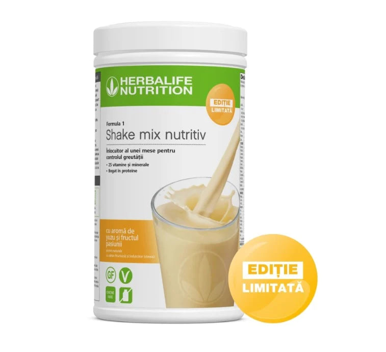 Shake Formula 1 Herbalife Yuzu si Fructul Pasiunii