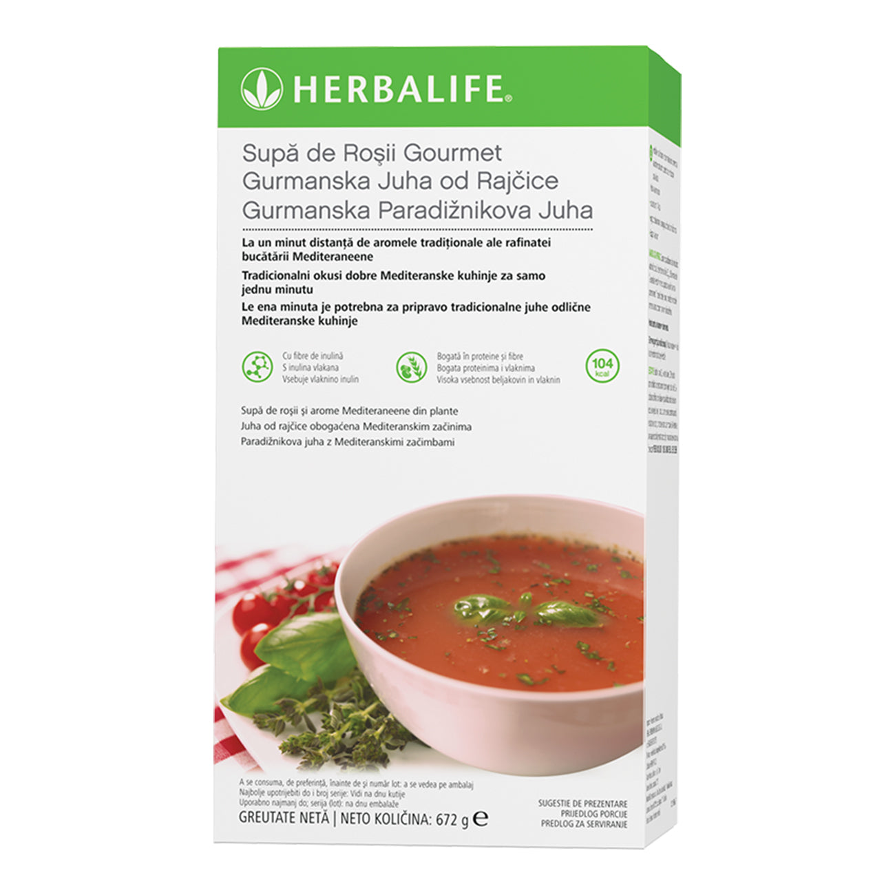 Herbalife Gourmet Protein-Tomatensuppe